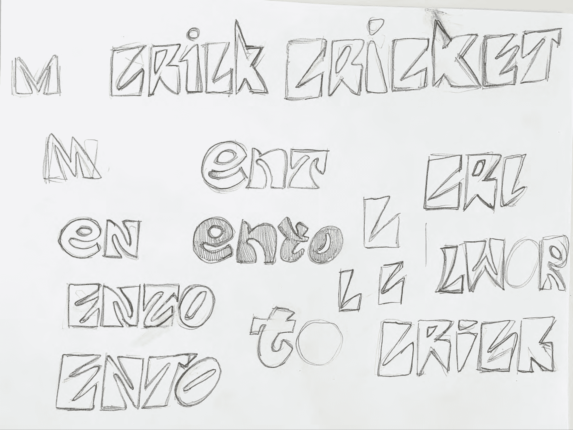 Ento Logo Sketches 1