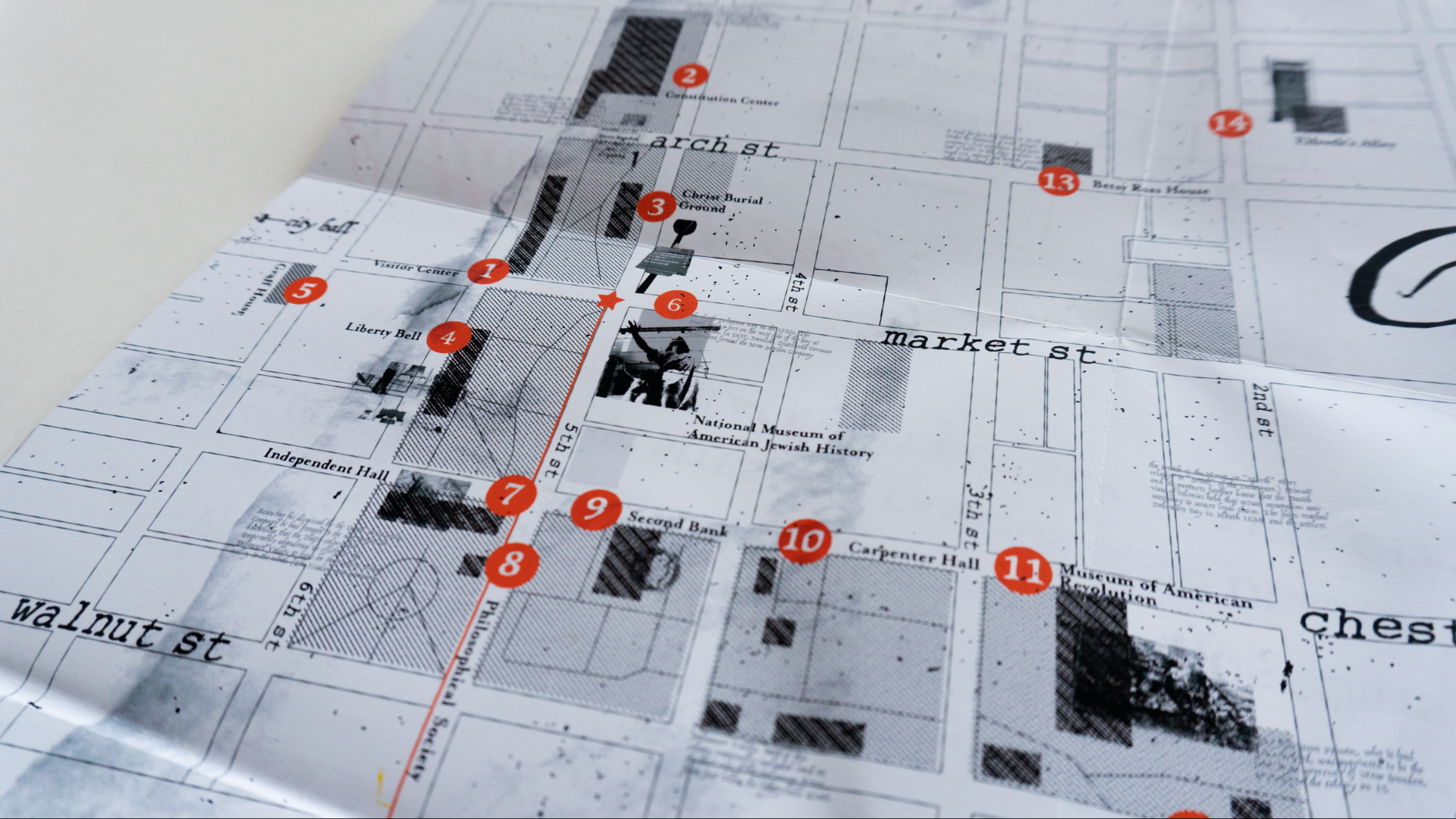 Find Found Founded Map Closeup