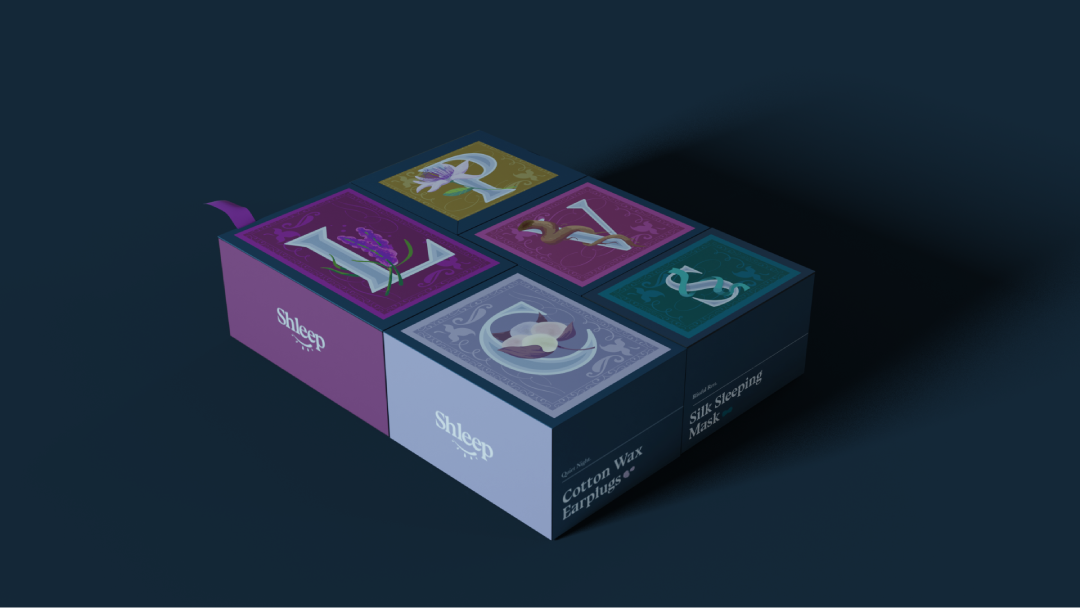 Shleep products in grid